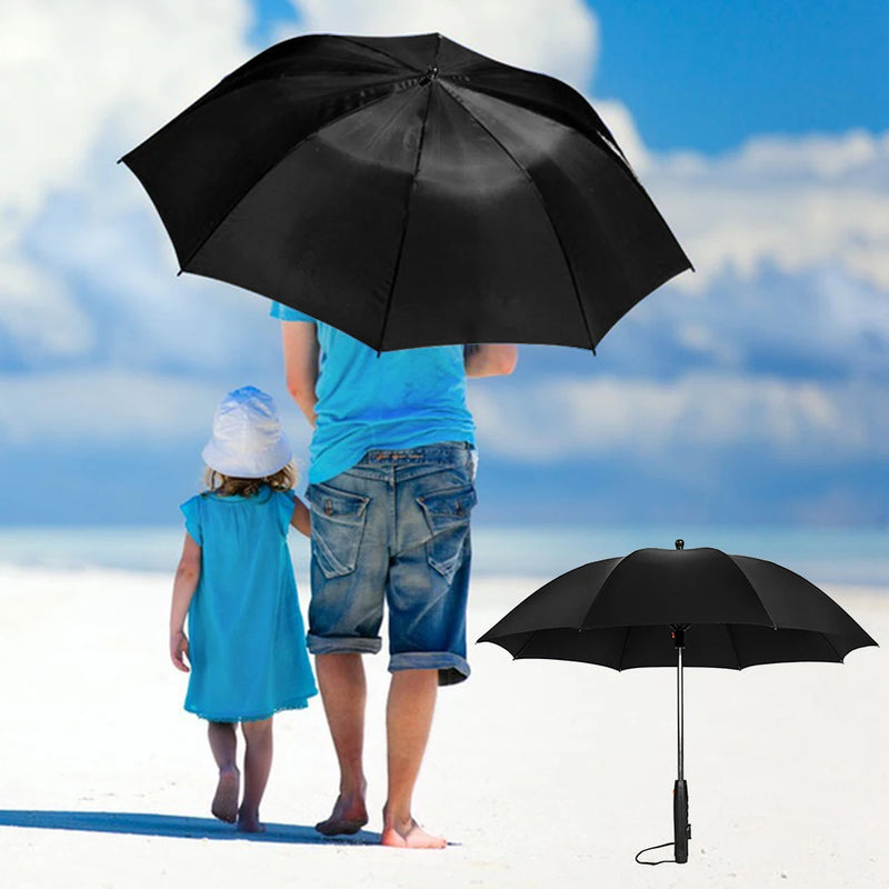 Parasol con Ventilador y Nebulizador